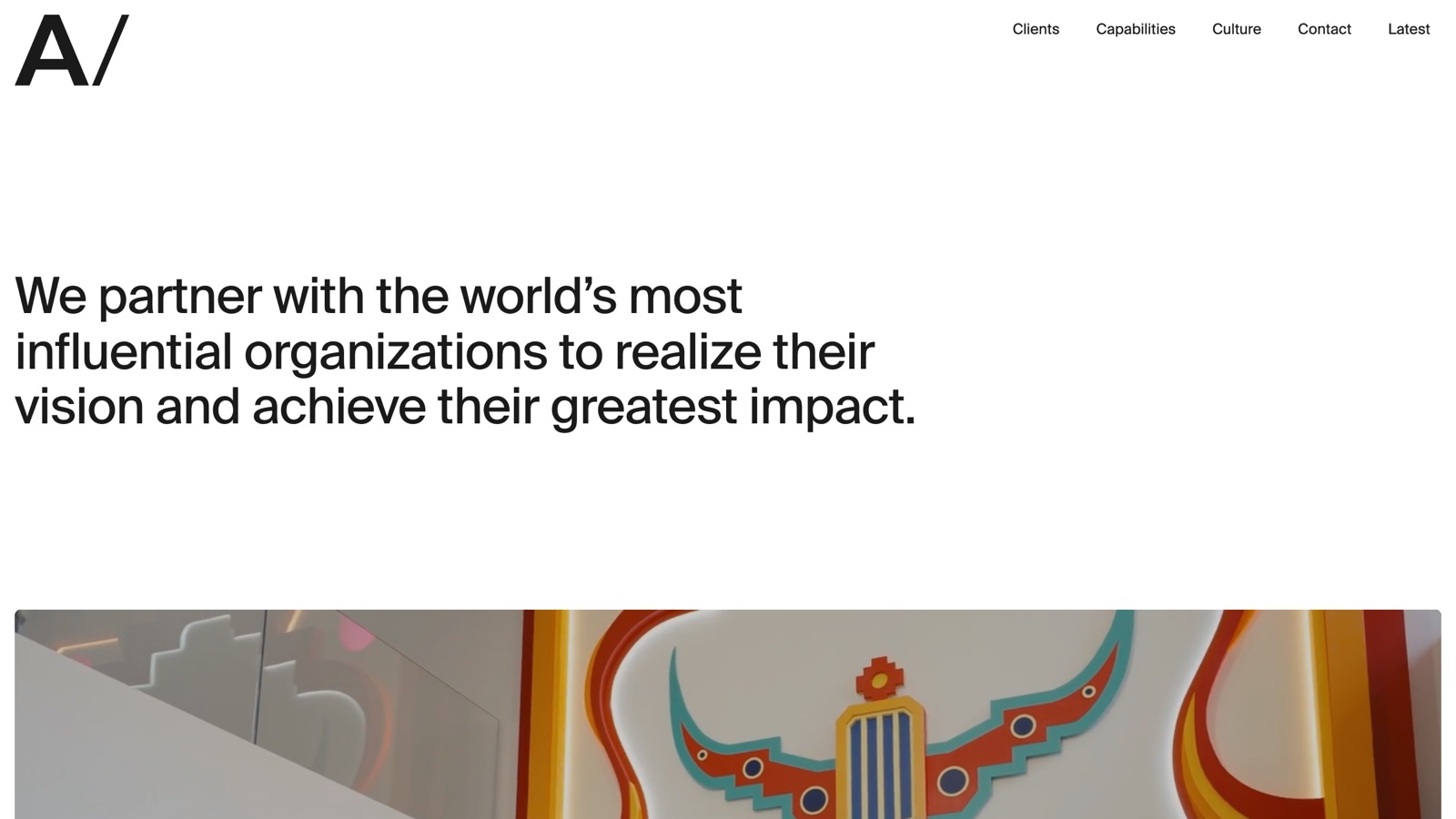 AREA 17 homepage screenshot