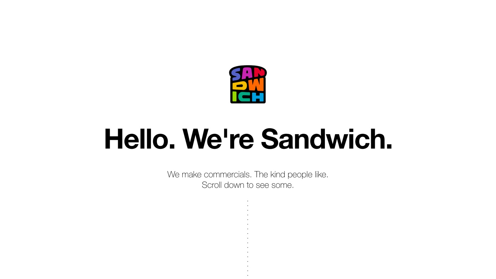 Sandwich homepage