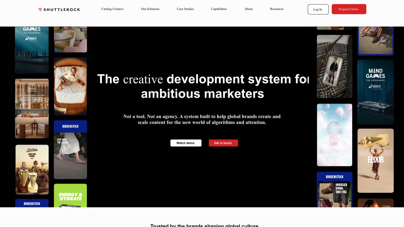 Shuttlerock homepage screenshot