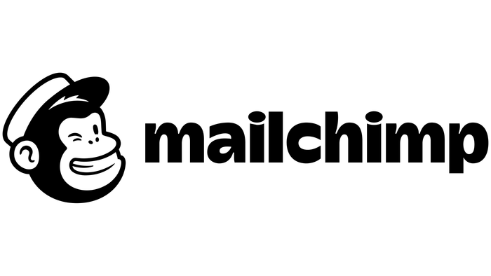 Mailchimp's 2018 refresh, a bold lowercase mailchimp wordmark beside the Freddie chimp head